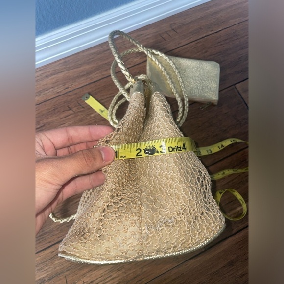 Gold✨woven bag summer bag basket bag raffia bag straw bag hobo bag vacation bag - Picture 2 of 12